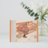 Dagmar en de papieren kroop briefkaart (Staand voorkant)