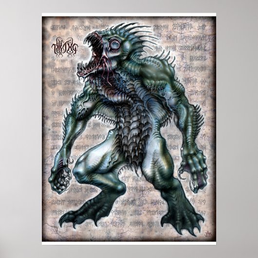 Dagon 18x24 poster (Voorkant)