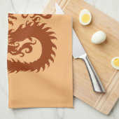 Dagon chinois traditionnel Serviette de cuisine (Quart Plié)