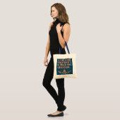 Dagopvang van kinderen tote bag (Voorkant (model))