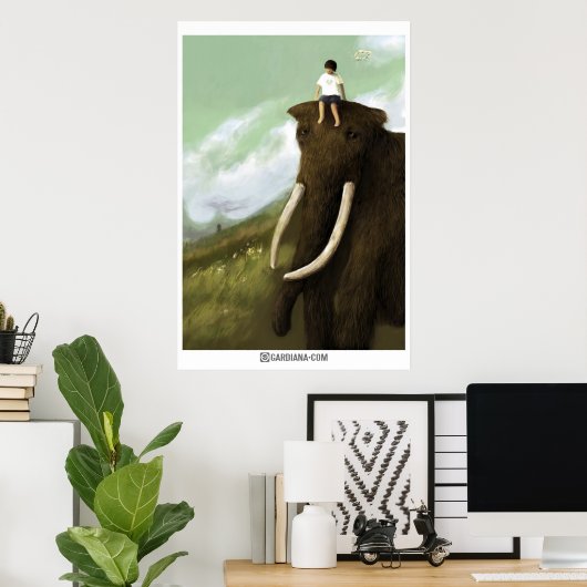 dagreis poster (Thuiskantoor)