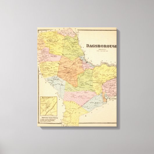 Dagsborough Canvas Afdruk (Voorkant)