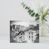 Daguerre Boulevard du Temple First Photography Briefkaart (Staand voorkant)