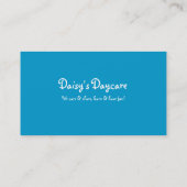 Dagverzorging B/W Visitekaartje (Achterkant)