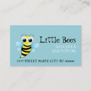Dagverzorging en babysitter bij Cute Bee Visitekaartje
