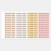 Dagverzorging/School Custom Schattig Dier Waterdic Labels (Vel)