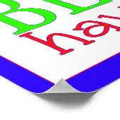 Dagverzorgingssubstraat Poster (Hoek)