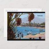 Dahab Bay - Egypte Briefkaart (Voorkant / Achterkant)