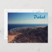 Dahab from Above Postcard Briefkaart (Voorkant / Achterkant)