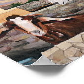 Dahab Goats Poster (Hoek)