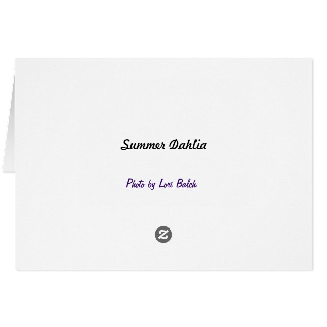 Dahlia (Dos Horizontal)