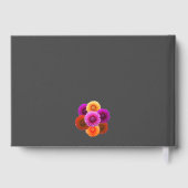 Dahlia Autumn Floral Wedding Gastenboek (Achterkant)