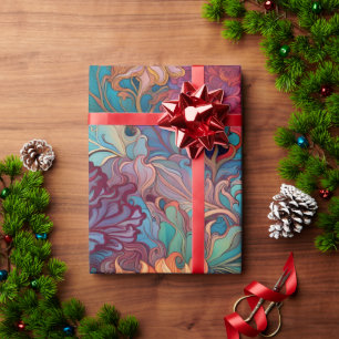 Dahlia Bloemen Tapestry Cadeaupapier