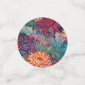 Dahlia Bloemen Tapestry Confetti (Kleine voorkant)