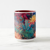 Dahlia Bloemen Tapestry Mok (Midden)