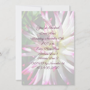 Dahlia Bloemenfeest Kaart