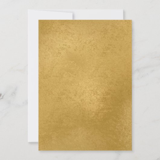 Dahlia Blooms invitation à la fête d'anniversaire (Dos)