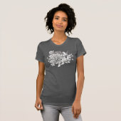 Dahlia Bouquet T-shirt (Voorkant volledig)