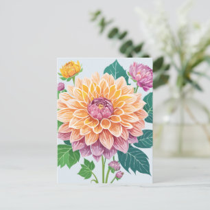  Dahlia Briefkaart