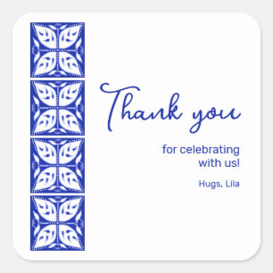 Dahlia Buds Gepersonaliseerde Partij Stickers