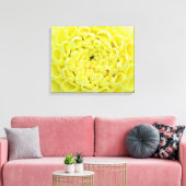 Dahlia Canvas Afdruk (Insitu (Woonkamer))