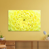 Dahlia Canvas Afdruk (Insitu (Woonkamer))