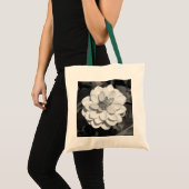 Dahlia 'David Howard' B&W Tote Bag (Voorkant (product))