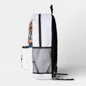 Dahlia et Demi sac à dos blanc (Droite)