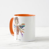 Dahlia féerique - tasse (Devant gauche)