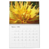 Dahlia Fleurs Calendrier Office Calendrier Jours f (Feb 2026)