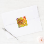  Dahlia Floral Stickers (Envelop)