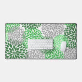 Dahlia Floral Vert et Gris (Clavier et souris)