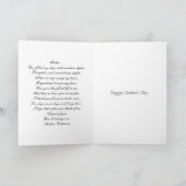 Dahlia florale aquarelle art carte de fête des mèr (Intérieur)