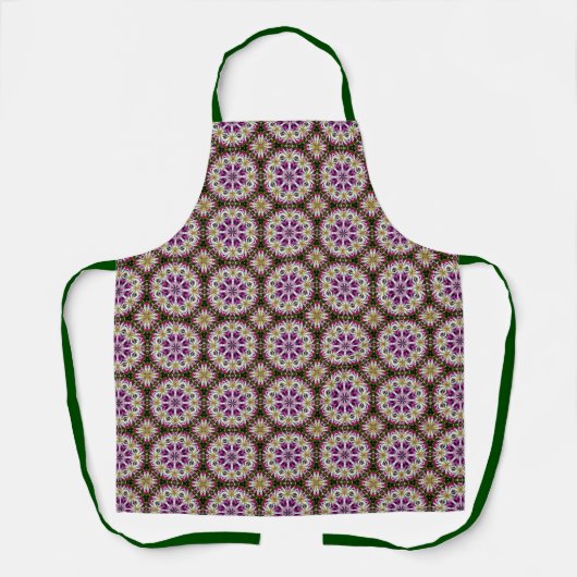 Dahlia Flower Abstract Pattern Schort (Voorkant)
