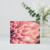 Dahlia Flower Blossom Briefkaart (Staand voorkant)