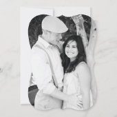 Dahlia Flower Enregistrer La Carte Date (Dos)