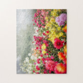 Dahlia Flower Field Legpuzzel (Verticaal)