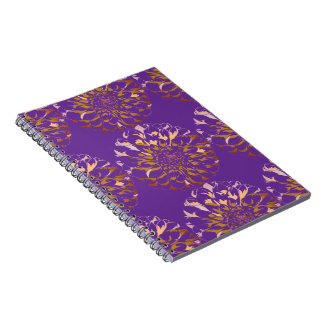 Dahlia flower notebook notitieboek