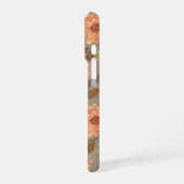 Dahlia Flower Pattern iPhone Hoesje (Linkerkant)