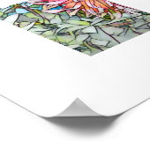 DAHLIA FLOWER POSTER (Hoek)