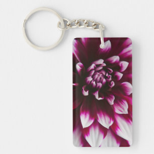 Dahlia Flower Sleutelhanger