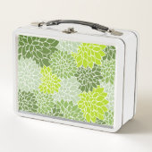 Dahlia Flowers, Flowers Pattern, Green Dahlia (Voorkant)