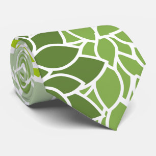 Dahlia Flowers, Flowers Pattern, Green Dahlia Stropdas