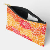 Dahlia Flowers, Flowers Pattern, Oranje Dahlia Etui (Open)