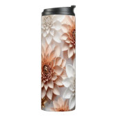 Dahlia Flowers Thermosbeker (Gedraaid links)