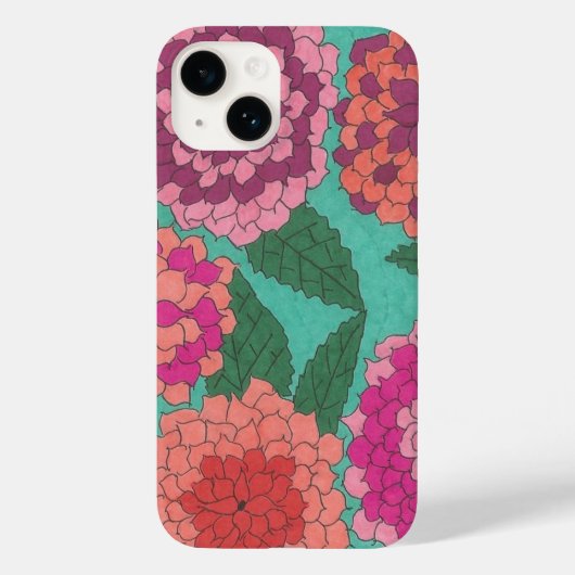 Dahlia Garden Case-Mate iPhone Case (Achterkant)