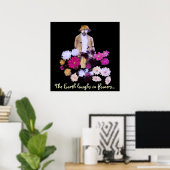 Dahlia Gardener Poster (Thuiskantoor)