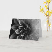 Dahlia Kaart (Gele Bloem)
