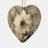 Dahlia Keramisch Ornament (Links)