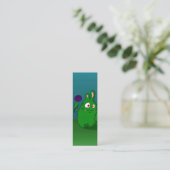 Dahlia Kindness Kaarten Mini Visitekaartje (Staand voorkant)